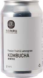 Passion Fruit & Lemongrass Kombucha (Can)